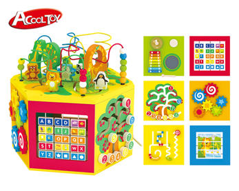 大型六邊玩具箱(型號:AC7609)