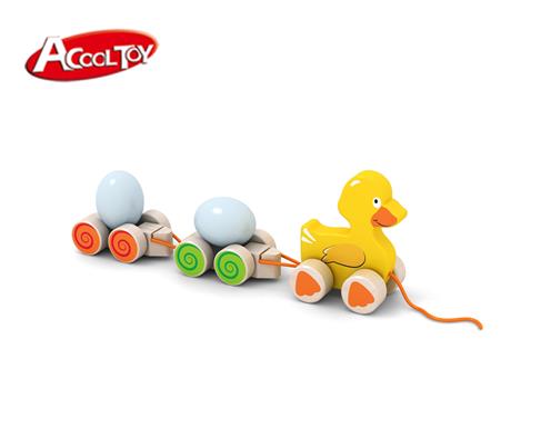 木制拖拉鴨子(貨號:AC6661)